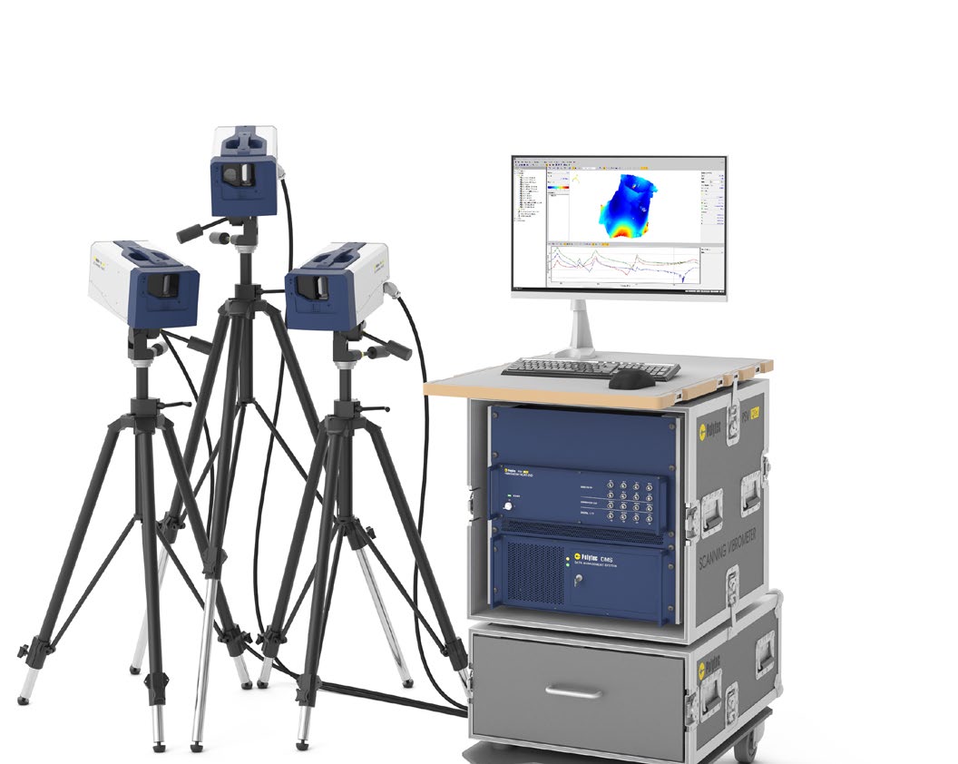 PSV QTec 3D超低噪聲三維掃描式激光測振儀
